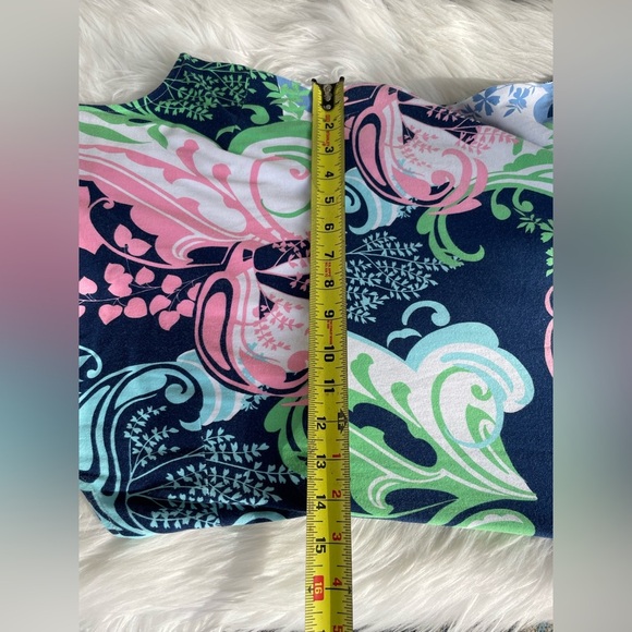 Talbots Multicolor Sleeveless Paisley Print Twist Back Maxi Dress, size small - Picture 10 of 11